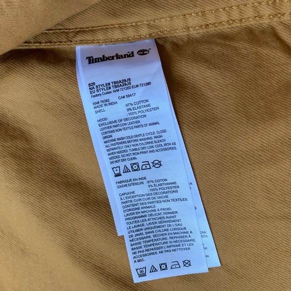 Timberland Men’s Crocker Mountain M65 Jacket - Picture 7 of 8